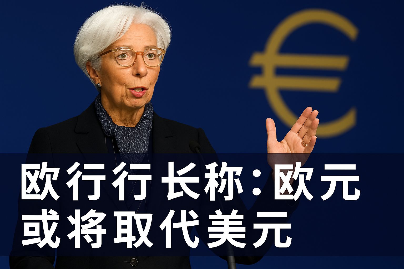 欧央行行长称欧元或取代美元引热议，国际货币格局或迎新变局- 华尔街先驱报
